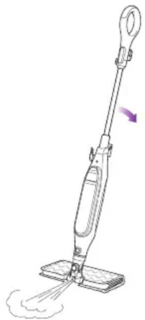 SHARK Quick Flip Steam Professional S6001 - Using Your Steam Pocket® Mop - 2