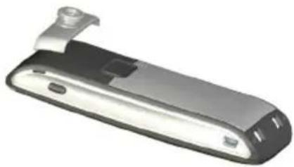 AASTRA 610d - Mounting / Removing a Bracket or Swivel Clip - 2