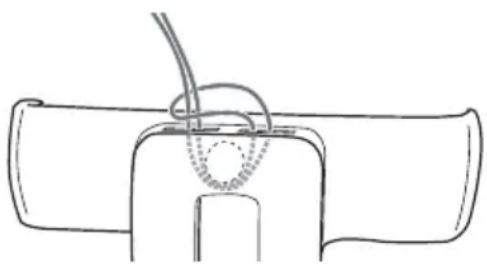 AASTRA 610d - Lanyard Fastener - 1