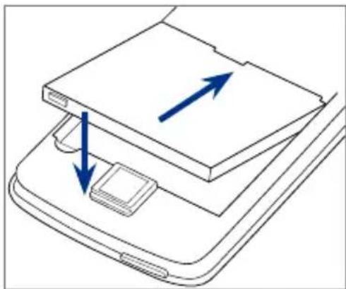 HTC Touch HD - To install the battery - 1
