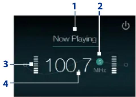 Now Playing 100.7 MHz 3 4