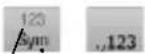 HTC Touch HD - To switch to Numeric and Symbol mode - 1