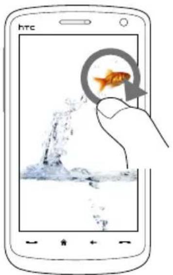 HTC Touch HD - To zoom in or out of an image - 1