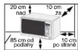 SAMSUNG GW73E-SB - Instalace mikrovlnné trouby - 1