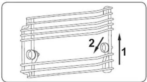 SAMSUNG FQV213G001 - Čistenie horného grilu. - 1