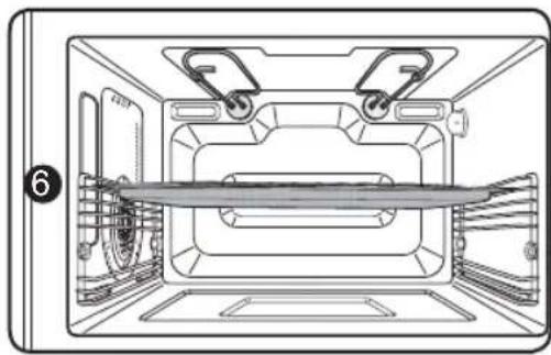 Technical line drawing of a mechanical device interior with no visible text or symbols