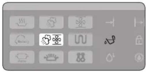 Grid of icons including weather, humidity, and climate symbols (no text or labels)