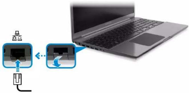 SAMSUNG NP700Z5AH - Připojování k pevné síti LAN - 1