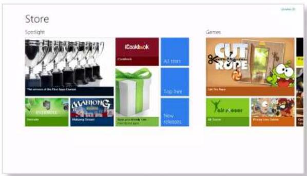 SAMSUNG NP700Z5AH - Používání obchodu Windows Store - 1