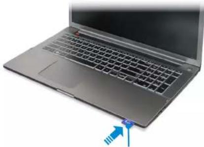 SAMSUNG NP700Z5AH - Použití karty - 1