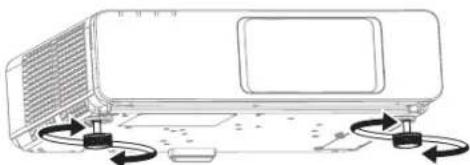 PANASONIC PT-F300E - Nastavení polohy obrazu - 3