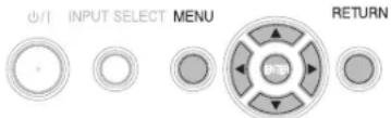 I/1 INPUT SELECT MENU RETURN