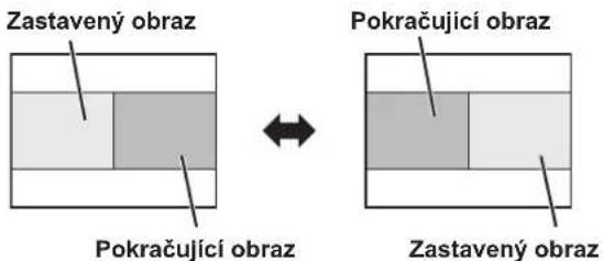 Zastavený obraz Pokračující obraz Pokračující obraz Zastavený obraz