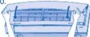 PANASONIC CU-YE9MKX - Fecha o painel frontal - 1
