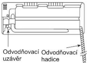 Odvodňovací uzávěr Odvodňovací hadice