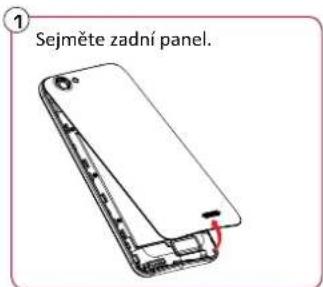 Sejměte zadní panel.