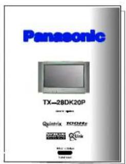 Panasonic TX-28DK20P Qintrix 100000 Power Rating 100000 Power Rating