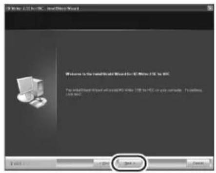 PANASONIC HDC-SD9D - Klikněte na [Next]. - 1