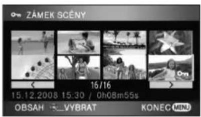 ZÁMEK SCÉNY 16/16 15.12.2008 15:30 / 0h08m55s OBSAH VYBRAT KONEC MENU