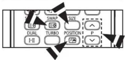 SWAP DUAL TURBO POSITION P SIZE I-II