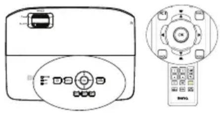 BENQ TW535 - Selecting a picture mode - 1