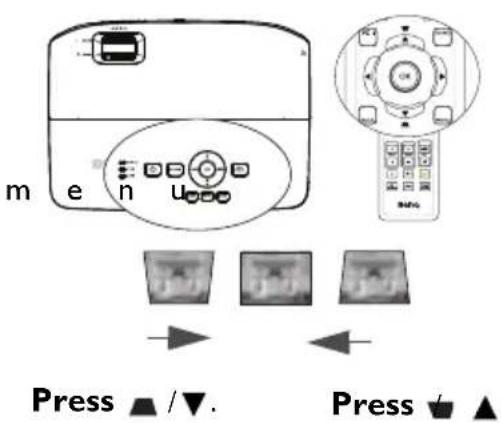 m e n u Press ▲ /▼. Press ✓ ▲