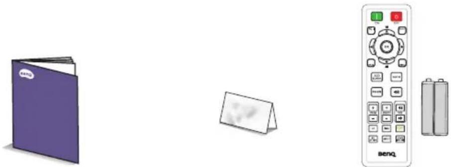 BENQ TW535 - Standard accessories - 3