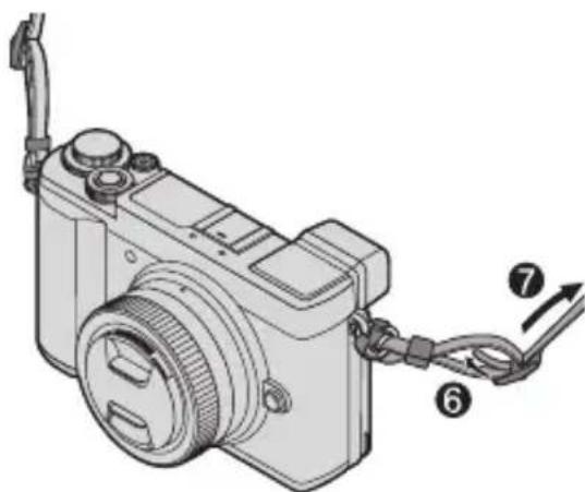 PANASONIC Lumix DC-GX9W - Připevnění řemínku na rameno - 4