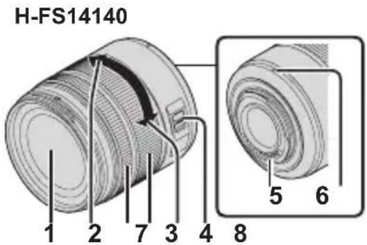 H-FS14140 1 2 7 3 4 8 5 6
