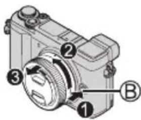 PANASONIC Lumix DC-GX9W - ■ Sejmutí objektivu - 1