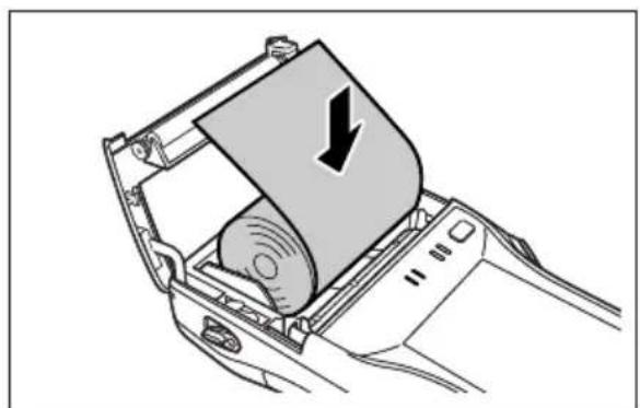CASIO IT-9000 - Installing the Roll Paper - 3