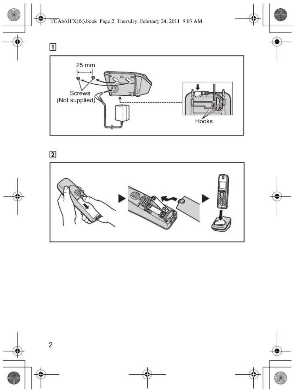 PANASONIC KX-TGA806FX - Panasonic® - 5