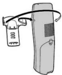 PANASONIC KX-TG9120FX - Používání spony na opasek - 1