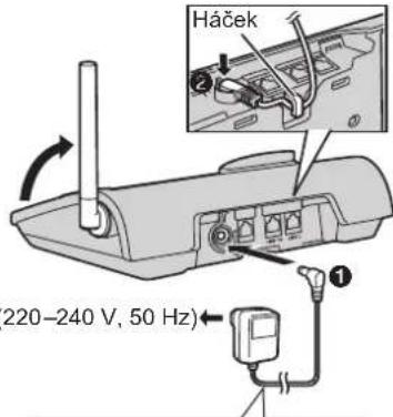 Háček (220-240 V, 50 Hz)