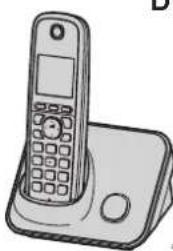 PANASONIC KX-TG6621FX - 1