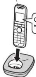 PANASONIC KX-TG5521FX - Nabíjení baterií - 1