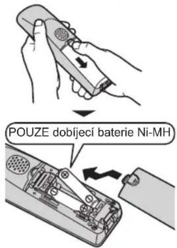 POUZE dobíjecí baterie Ni-MH