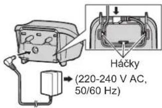 Háčky (220-240 V AC, 50/60 Hz)
