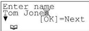 PANASONIC KX-TS600FX - Storing Names and Phone Numbers in Phonebook - 3