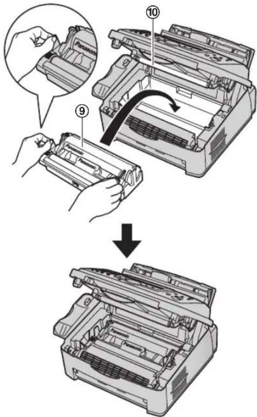 PANASONIC KX-FLM673HX - Pozor: - 9