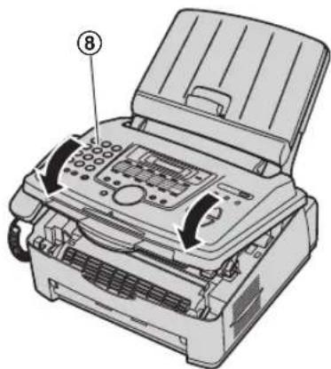 PANASONIC KX-FLM673HX - Pozor: - 5
