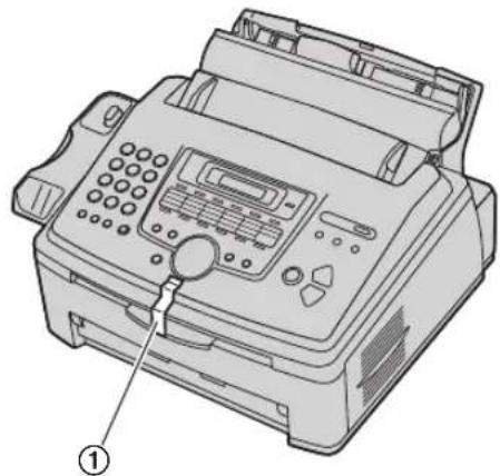 PANASONIC KX-FLM673HX - Odebrání přepravní pásky - 1