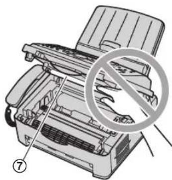 PANASONIC KX-FLM673HX - Pozor: - 5