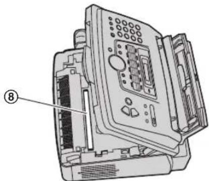 PANASONIC KX-FLM673HX - Pozor: - 8