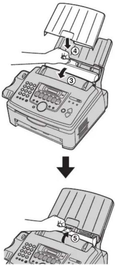 PANASONIC KX-FLM673HX - Přihrádka papíru a kryt přihrádky papíru - 2
