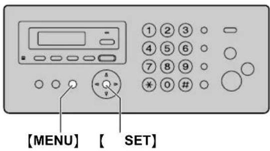 PANASONIC KX-FC278CE - Programování základny - 1