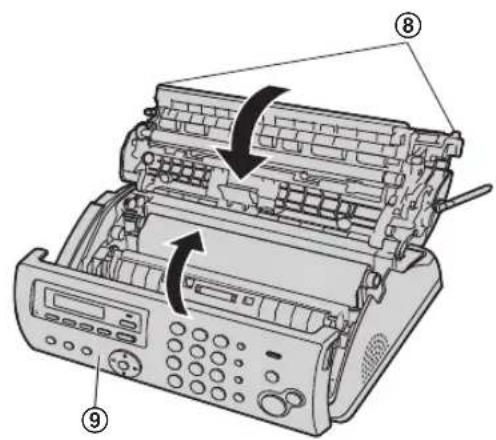 PANASONIC KX-FC278CE - Pozor: - 3