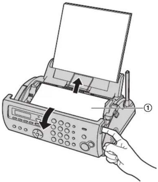 PANASONIC KX-FC278CE - Uvíznutí dokumentu - 1