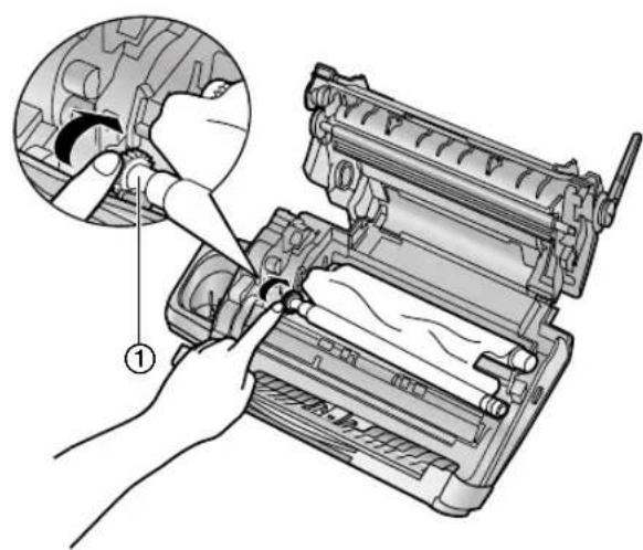 PANASONIC KX-FC238CE - Instalace tiskového filmu - 5