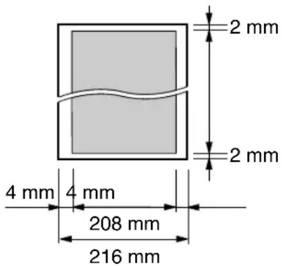 2 mm 2 mm 4 mm 4 mm 208 mm 216 mm